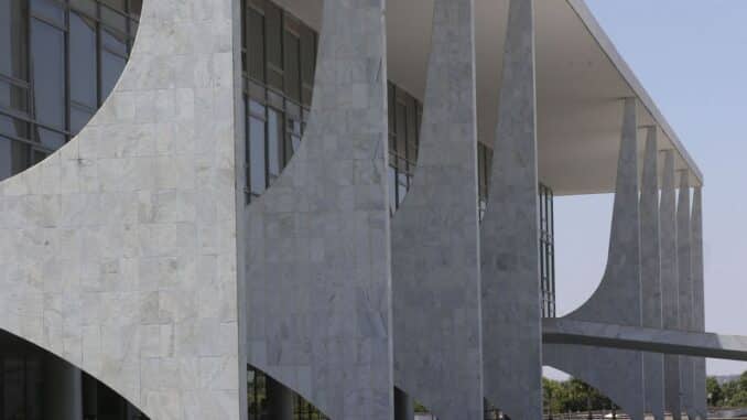 Fachada do Palácio do Planalto