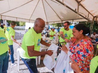 Entrega da Cesta de Páscoa tem segundo dia movimentado nos pontos fixos da sede